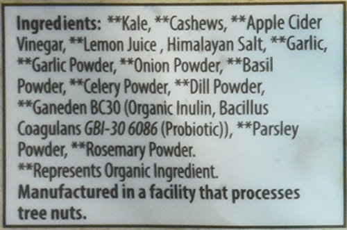 Brad's Plant Based Organic Crunchy Kale, Radical Ranch with Probiotics, 3 Count - Thumbnail 2