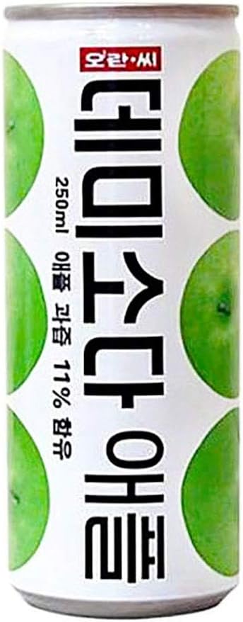 Retro Korean Famous Soda Can Value Set, Total 18 Cans: 포카리 스웨트, 데미소다(사과), 밀키스(오리지널), Demisoda Apple