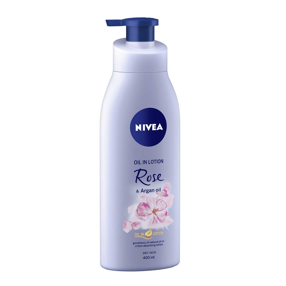 Nivea Rose and Argan Oil-in-Body Lotion