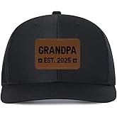 Grandpa Announcement Gifts Promoted to Grandpa Hat,Grandpa Est 2025 New Grandpa Hats Cap,Gifts for New Grandpa Baseball Cap