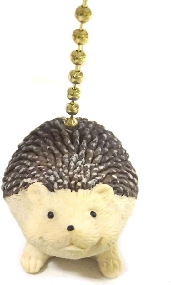 Clementine Designs Hedgehog Decorative Ceiling Fan Light Dimensional Pull