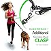 SparklyPets FLASH SALE Hands-Free Dog Leash for Medium and Large Dogs – Professional Harness with Reflective Stitches for Training, Walking, Jogging and Running Your Pet (green)