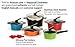 Stylish Hard-Anodized Ceramic Non-stick 13pc Pot Set