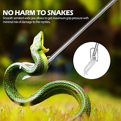 Snake Traps 60 Inch With Wide Jaw - Stainless Steel Reptile Grabber For ...