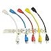 Zhen Jia 5 Colors Power Strip Liberator 1ft Extension, 5-pack