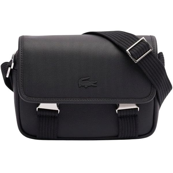 Amazon.com | Lacoste Nomogramme Small Flap Close Messenger Bag