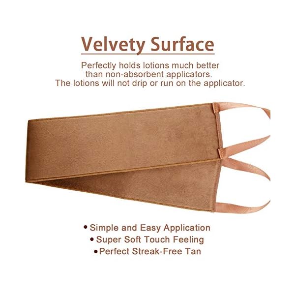 GAIYAH Back Tanning Mitt Applicator - Self Tan Back Applicator Works With Fake Tan Mitt