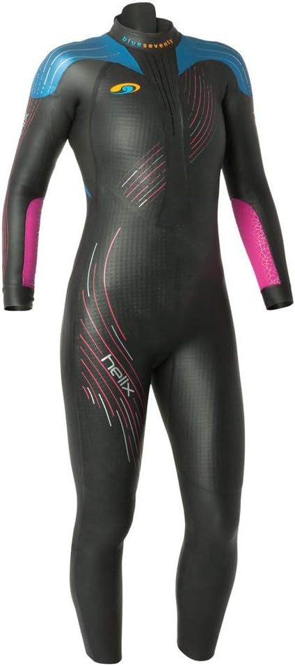 Blueseventy Helix Womens Wetsuit, Black/Blue/Pink, WMS