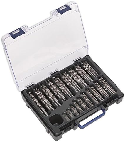 Sealey DBS170FG HSS Fully Ground Drill Bit Assortment 170pc 1-10mm