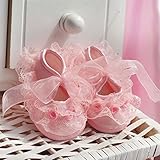 Cute Non-Slip Newborn Shoes Baby Girl Toddler Cloth Shoes With Beautiful Lace