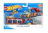 Hot Wheels 2018 Car-Nival Steamer Vehicle w/ Detachable Trailer & Pedal Car