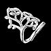 Mrsrui Family Tree of Life Wedding Band Engagement Ring 925 Sterling Silver Plated Gift for Women Mom Girl