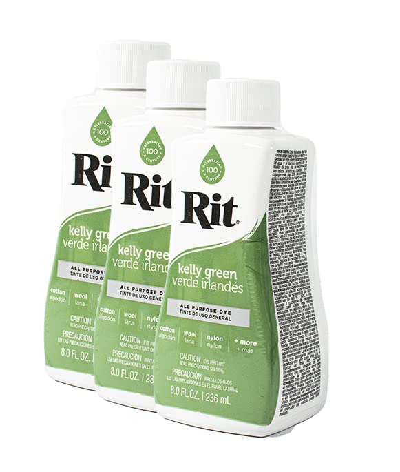 Rit Dye Liquid 236ml Kelly Green Pack of 12