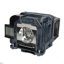 AuraBeam Economy Epson ELP LP88 Projector Replacement Lamp with Housing