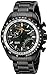 Timex Men's T2P103DH Black Ion-Plated Stainless Steel Intelligent Quartz Aviator Fly-Back Watch