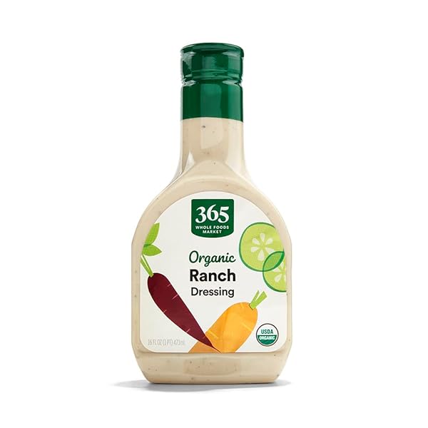 365 BY WHOLE FOODS MARKET, ORGANIC RANCH DRESSING,...