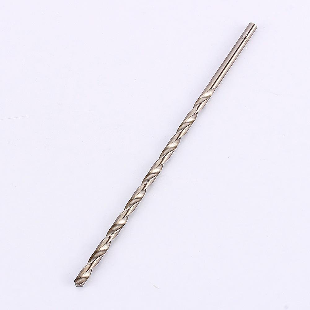 6mm HSS Extra Long 200mm Gold Coated Twist Drill Bit With Straight Round Shank for Masonry