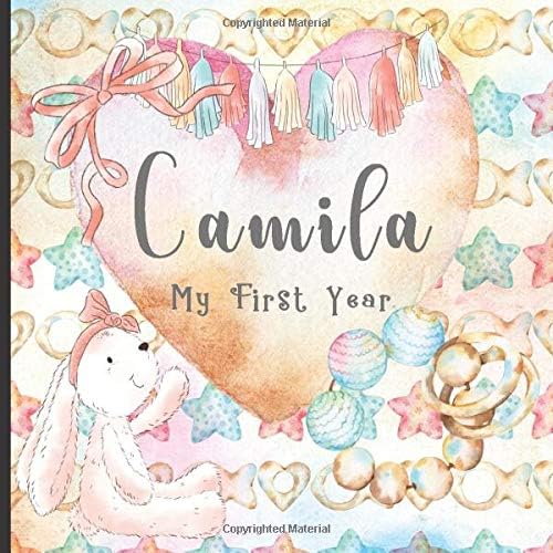 BabissimoCamila: Record and Celebrate Your Baby's 1st Year With This Baby Milestone Journal