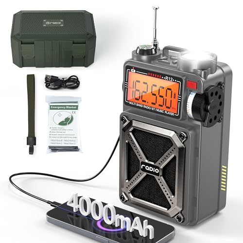 RunningSnail Emergency Radio NOAA Weather Alert
