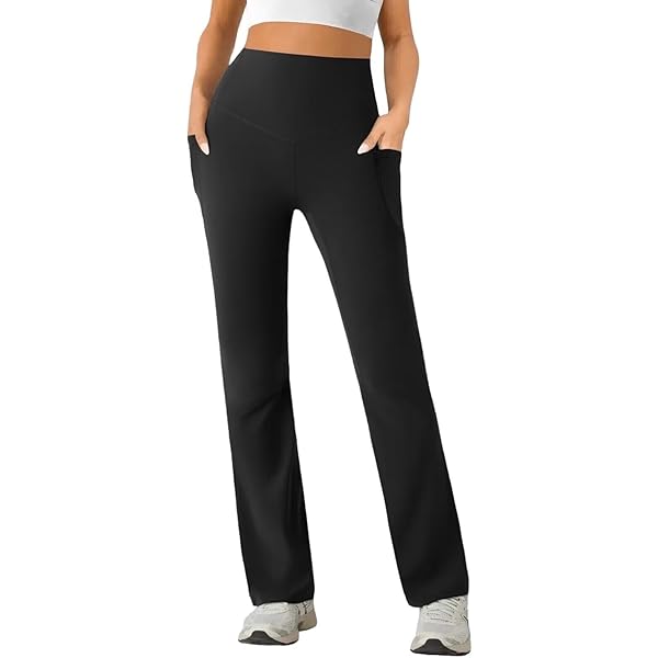 Yogasearcher JAZZ YOGA FLARE PANTS - Leggings - black/nero
