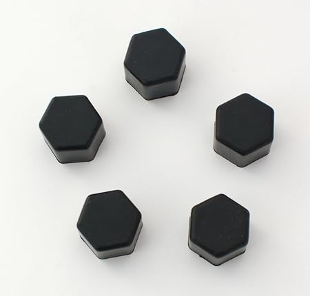 Amazon シリコンホイールナットカバー サビ防止 21個入り 19mm用 黒 ナット 車 バイク