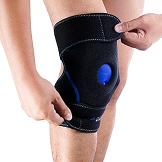Knee Support Brace Wrap with Ice Gel Pack for Hot and Cold Therapy: for ACL, Meniscus Tear, Golf/Tennis Elbow, Sports