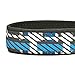 Blueberry Pet 7 Patterns Soft & Comfy Scottish Charleston Regimental Stripes Designer Padded Adjustable Dog Collar, Large, Neck 18
