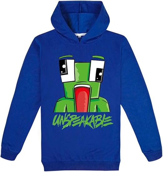 Kids Unspeakable Hoodie, Funny YouTube Gamer Long Sleeve Hoody TShirt