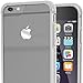 Smartish iPhone 6/6s Case, Smartish PureView Crystal Clear Case [Ultra Slim] Protective Double-Cushioned Dual-tred Air Pocket Corners [Lay-Flat Screen Guard & Screen Protector] - Clear Frost