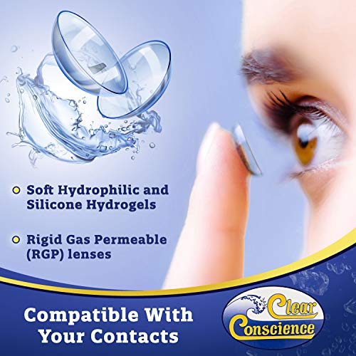 Clear Conscience MultiPurpose Contact Lenses Solution Travel Size