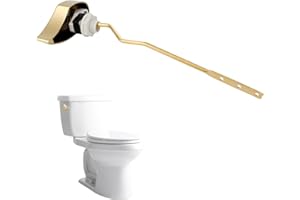 Hibbent 1 Pack Flush Tank Lever Compatible with TOTO THU068#CP Trip Lvr for St743S, Toilet Trip Lever in Gold