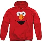 Sesame Street Big Face Crayon Sketch Costume Adult Pull-Over Hoodie Collection