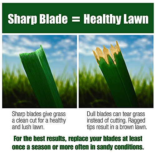 Poulan 42-Inch High Lift Lawn Mower Blade (2 Pack) PP24004