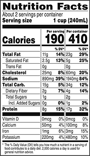 Campbell's Chunky Chicken Broccoli Cheese with Potato Soup, 18.8 oz. Can (Pack of 12)