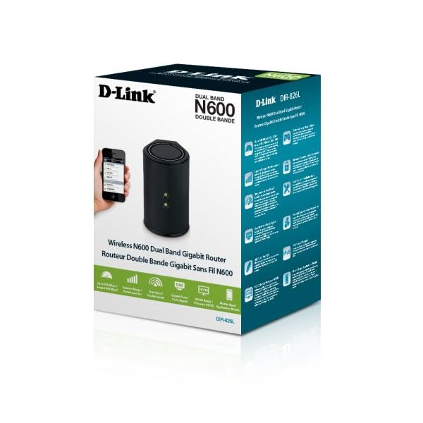 D-Link Wireless N 600 Mbps Home Cloud App-Enabled Dual-Band Gigabit Router (DIR-826L) - Image 6