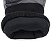 Simplicity Kids Boys Thinsulate Lined Waterproof Ski Winter Gloves, Black, L(10-12 Years)