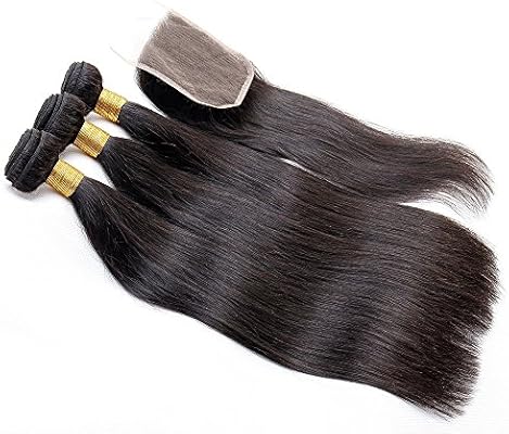 Amazon Com Straight Hair Weaves Brazilian Virgin Hair With