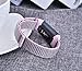 VIGOSS Nylon Bands Compatible with Fitbit Charge 3/3 SE Band Soft Breathable Nylon Sport Loop Charge3 Strap with Pink Adapters Bracelet for Fitbit Charge 3/3 SE Smartwatch 5