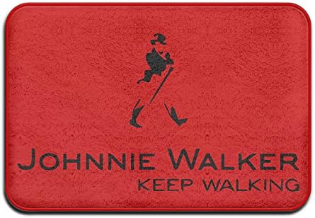 Kongpao Johnnie Walker Logo Doormats / Entrance Rug Floor Mats