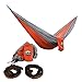 YuanKanJu Moxie Outfitters Lightweight Portable Hammock, Sunset Orange/Slate