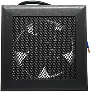 VENTILADOR PARA CHIMENEA CON REJILLA M-D SIMPLE GRIS 15X15 CON