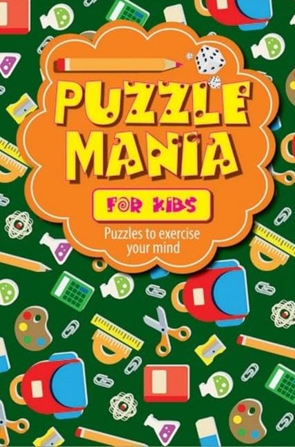Pegasus Books, BJ937259 Puzzle Mania for Kids Book