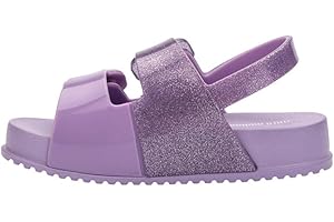 mini melissa Cozy Jelly Sandals for Toddlers & Little Kids - Summer Sandal w/Adjustable Back Strap, Jelly Shoes for Girls & Boys