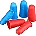 Frienda 12 Pieces Hot Glue Gun Finger Caps Silicone Finger Protectors for Hot Glue Wax Rosin Resin Honey Adhesives Scrapbooking Sewing in 3 Sizes (Blue and Red)