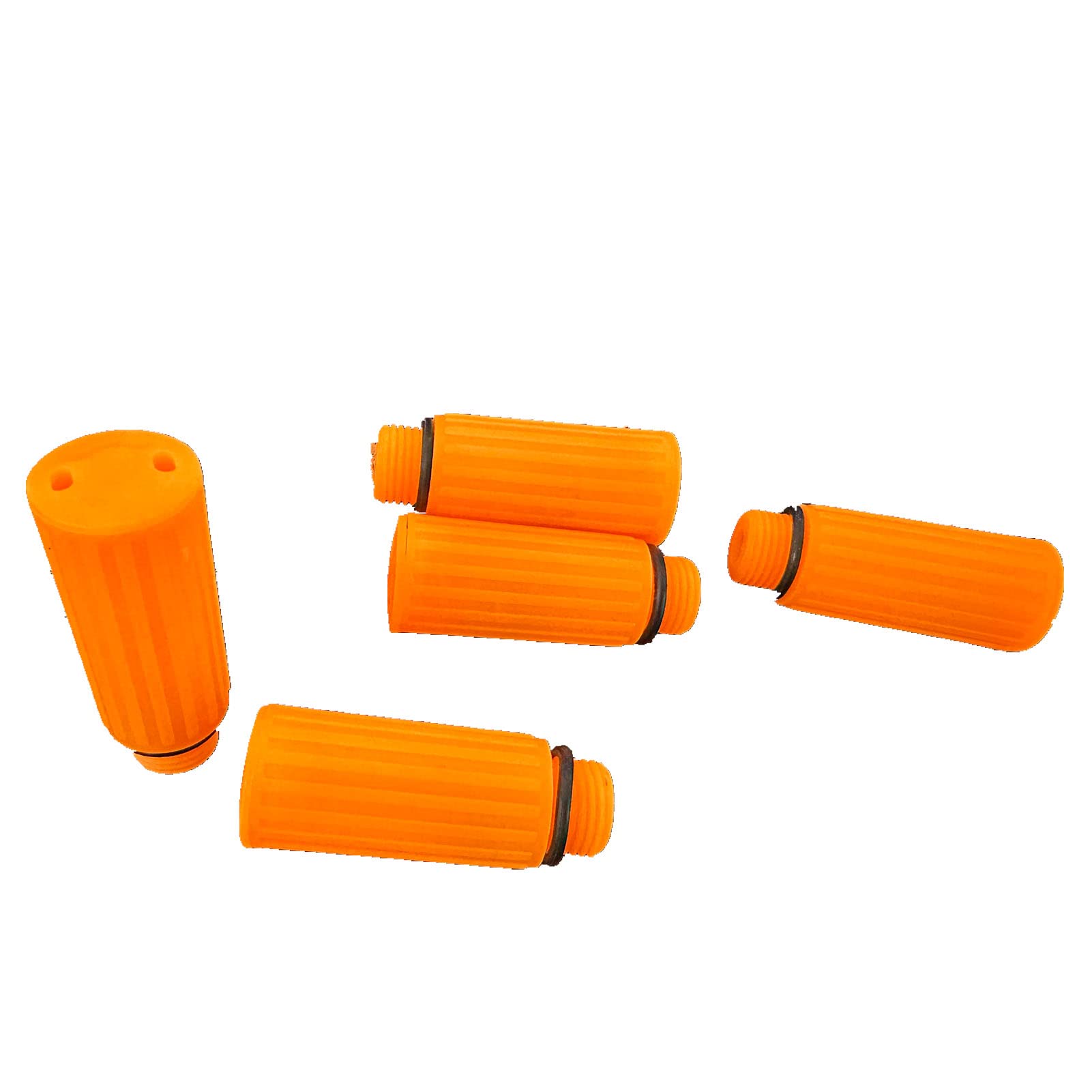 ViaGasaFamido 5Pcs Air Compressor Breather Rod, 0.6in Male Thread Engineering Plastic Breathing Nozzle Valve Vent for Air Compressor Pump