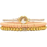 Pura Vida Bracelets Pack Blushing Sunrise Style Pack - 3-Piece Bracelet Stack