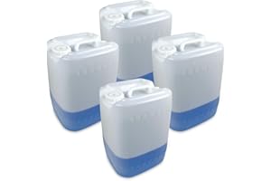 ePackagesupply 5 Gallon UN Rated Plastic Tight Head Container with Cap, Chemical Grade, Stackable, Made in USA (4)