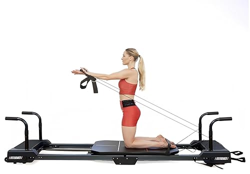 FitFormer Folding Pilates Reformer Machine for Home Workout