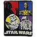 S.L. Home Fashions Star Wars Classic Character Lightweight Fleece Throw Blanket