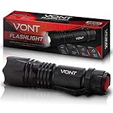 Vont LED Tactical Flashlight, Ultra Bright LED Flashlight, Smart Compact Design, Anti-Slip Surface, 3 Modes, High in Lumens, Handheld Light, Suitable Camping, Hiking etc.